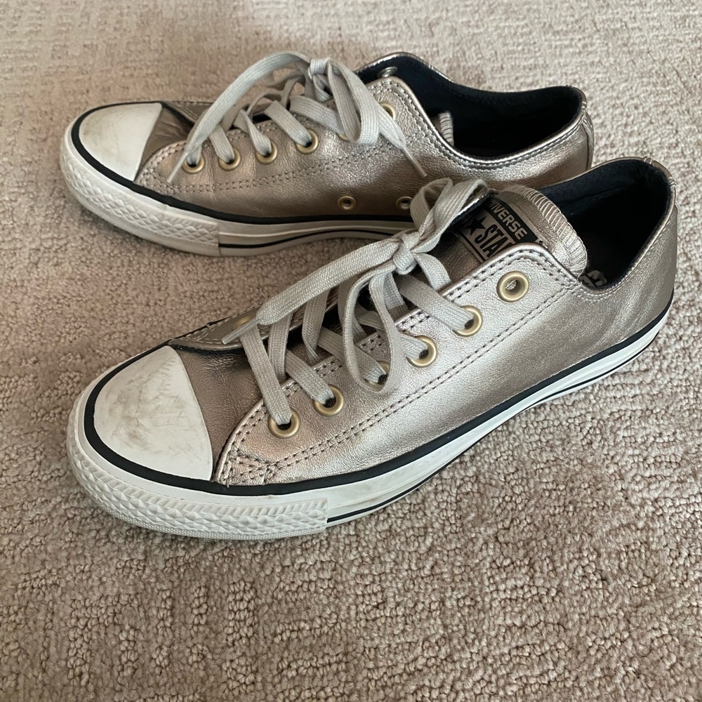 Converse Metallic Sneakers